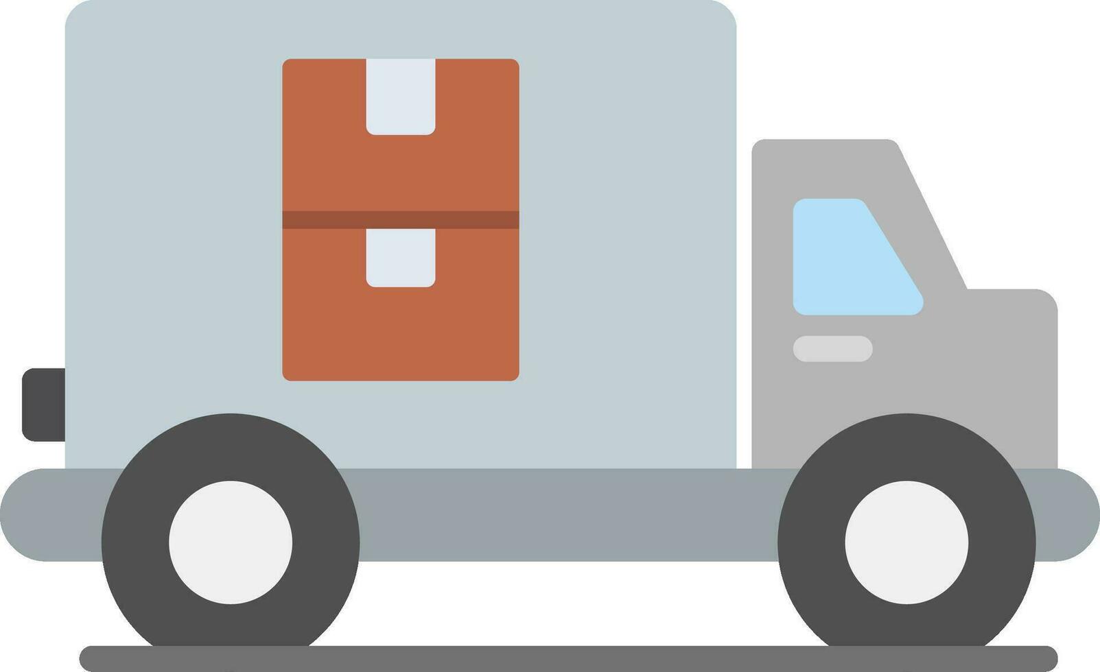 Free Delivery Flat Icon vector