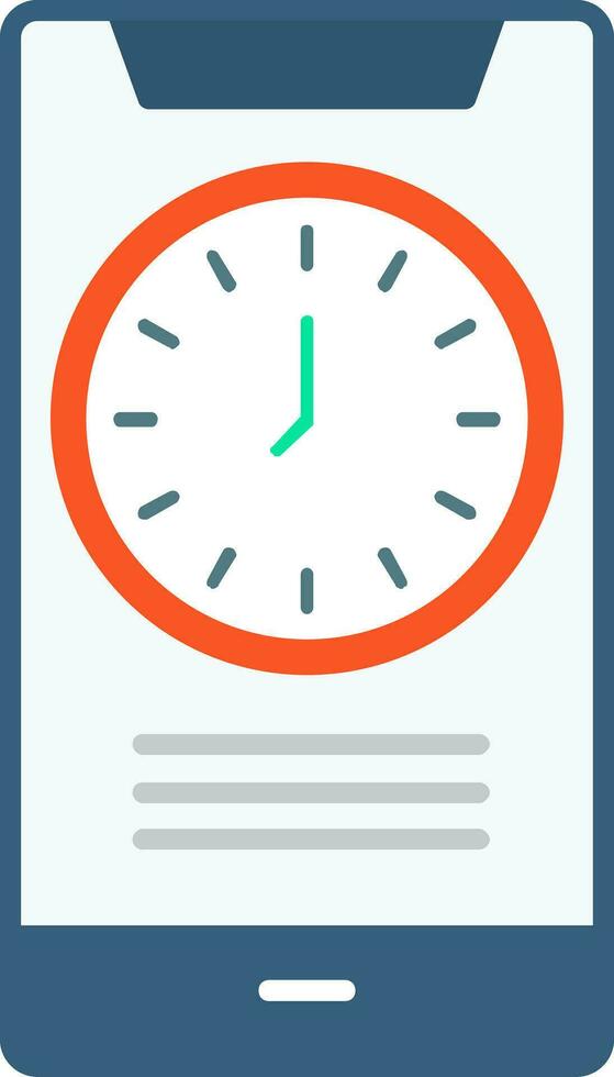 Time Flat Icon vector