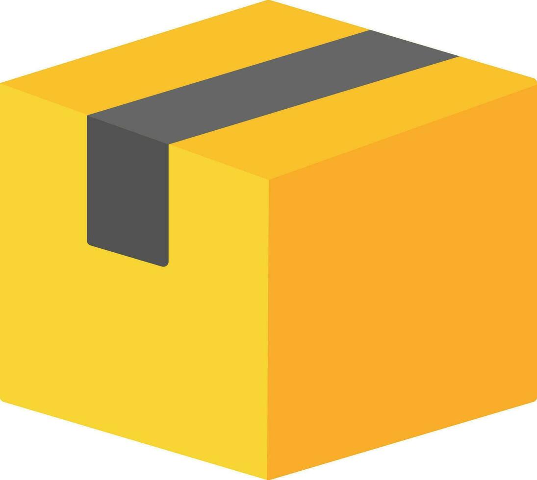 Package Flat Icon vector