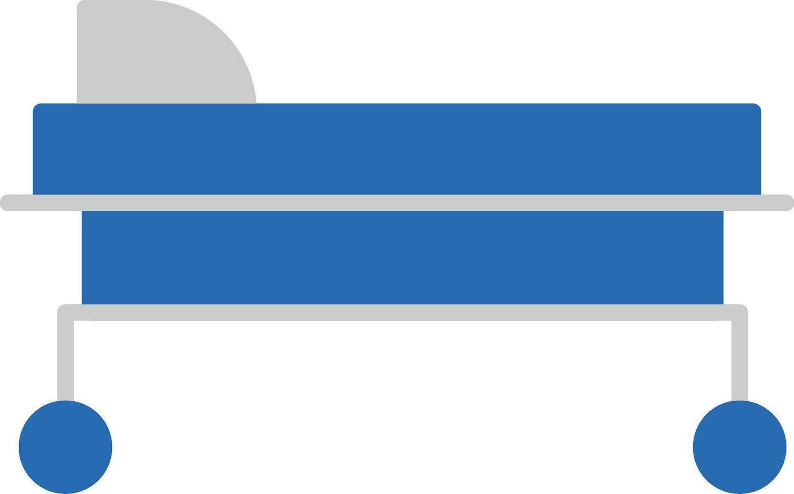 Stretcher Flat Icon vector