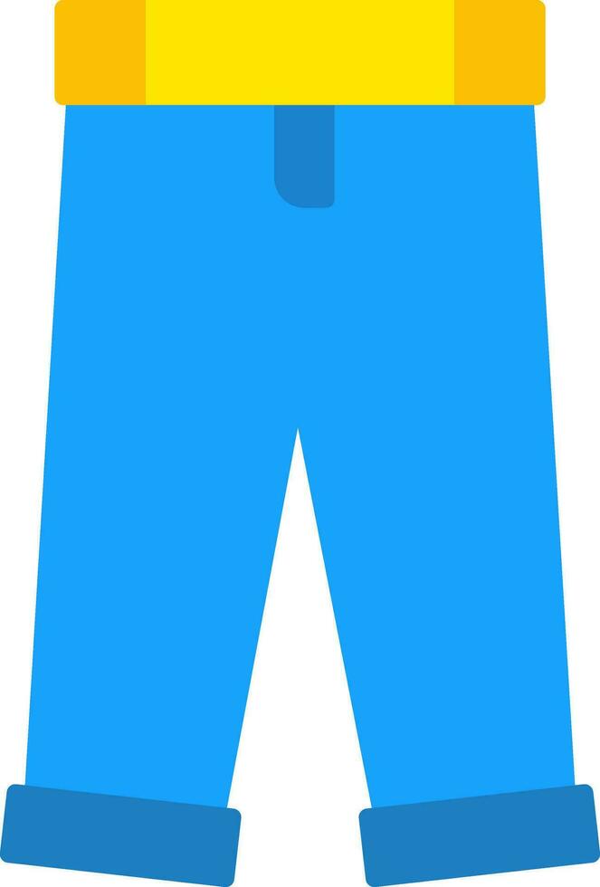 Pants Flat Icon vector