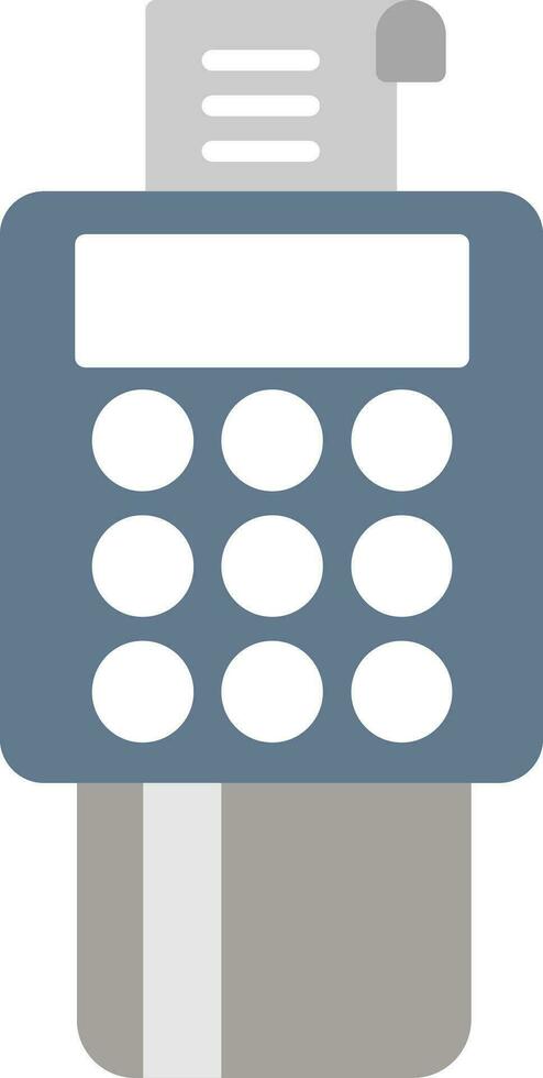 Bank Terminal Flat Icon vector