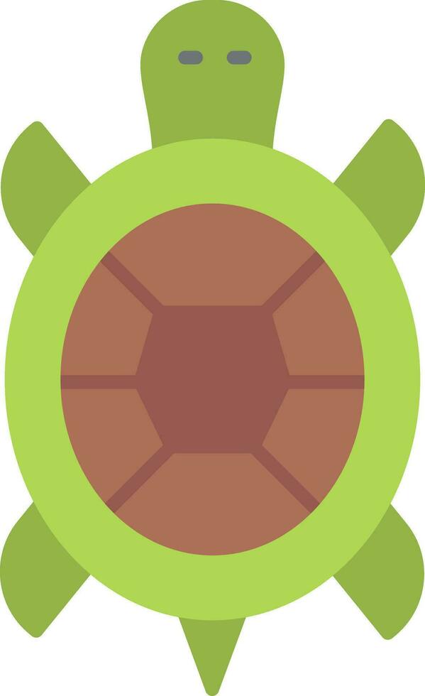 Turtle Flat Icon vector
