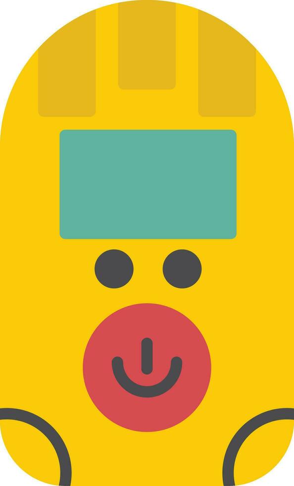Dosimeter Flat Icon vector