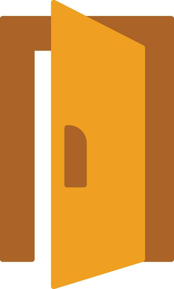 Door Flat Icon vector