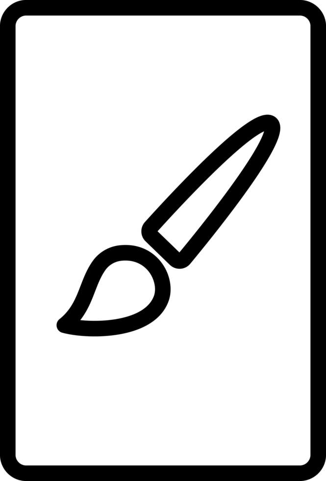 postcard paint file png