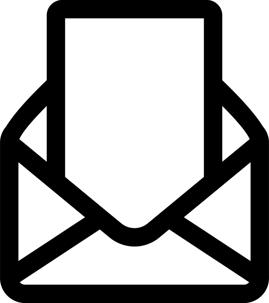 letter envelope icon simple png