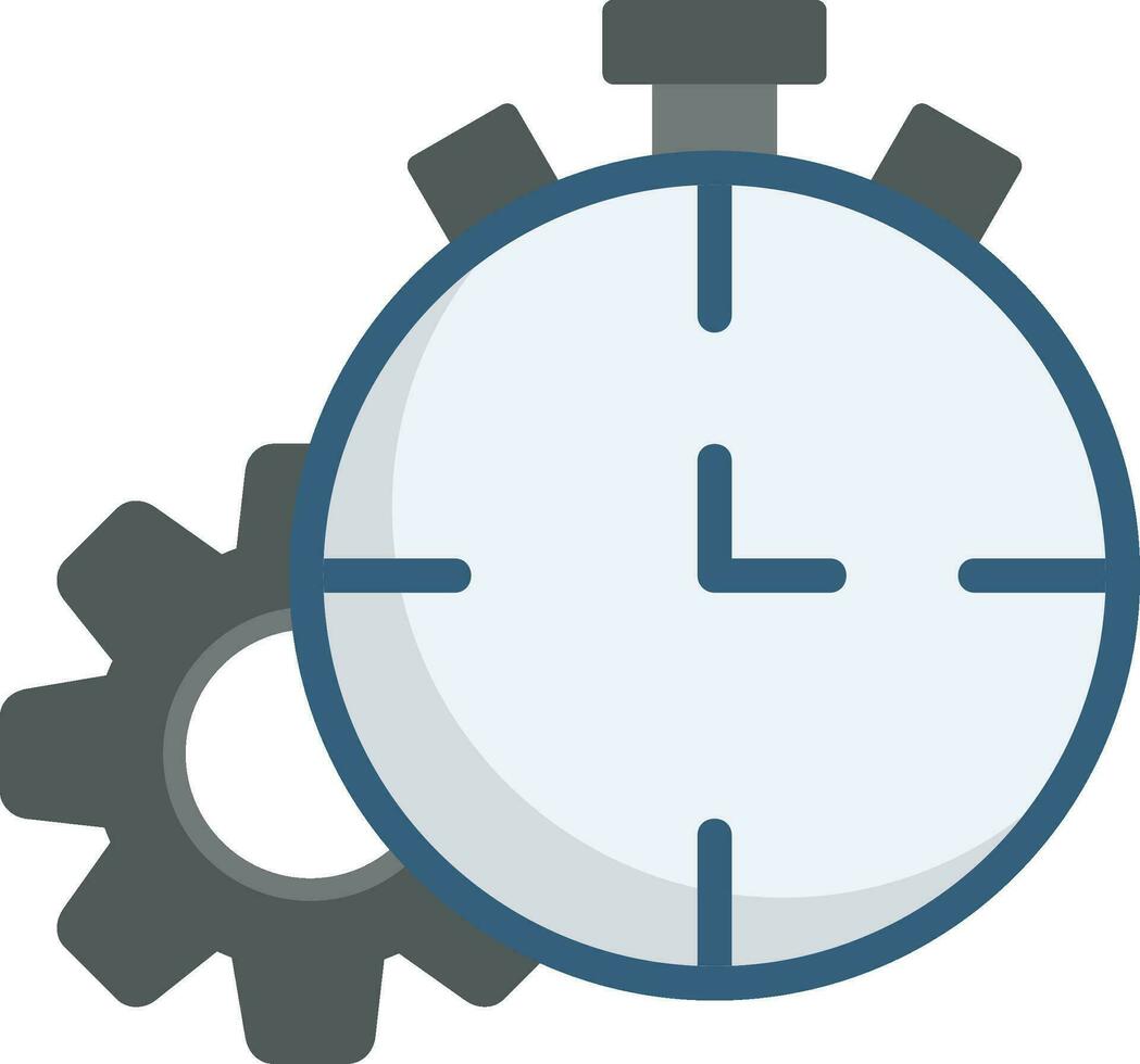 Timeout Flat Icon vector