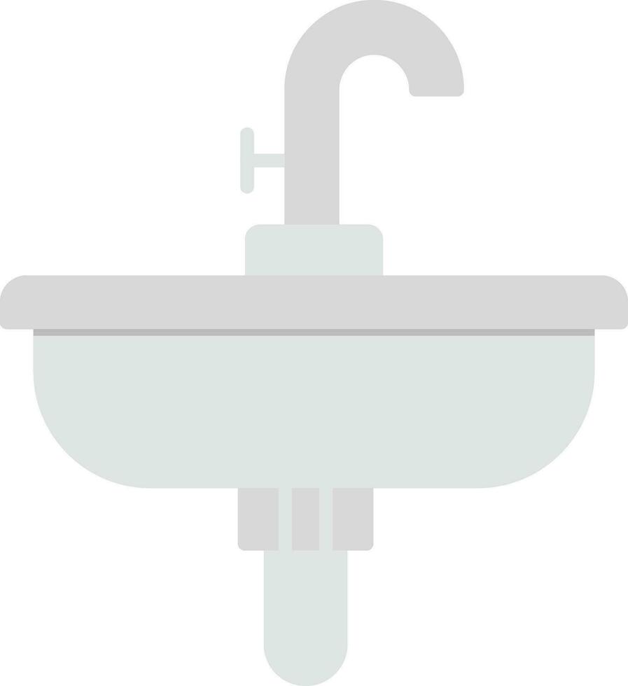 lavabo plano icono vector