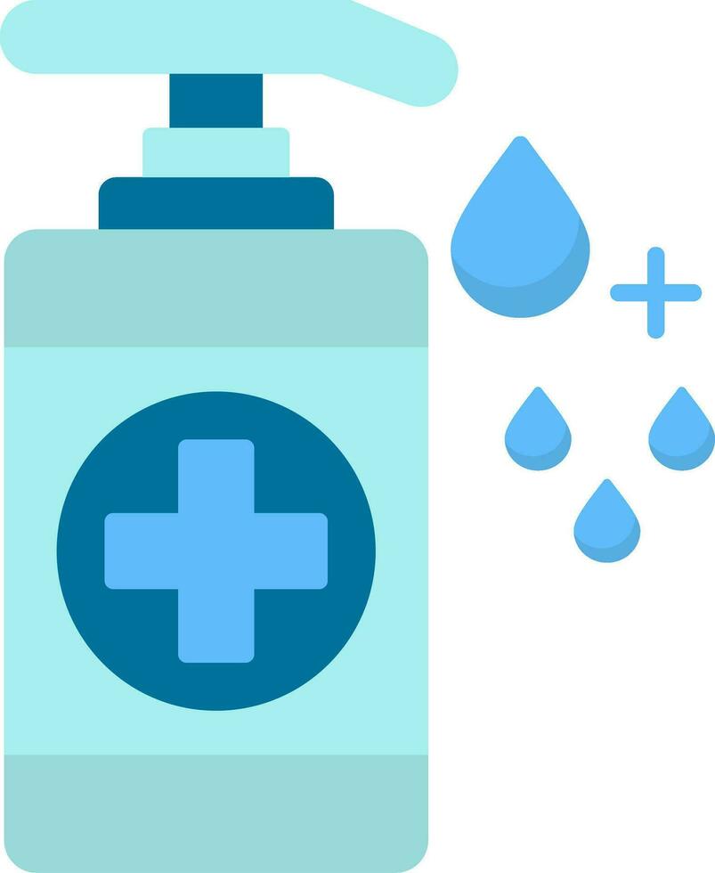 Hand Sanitizer Flat Icon vector