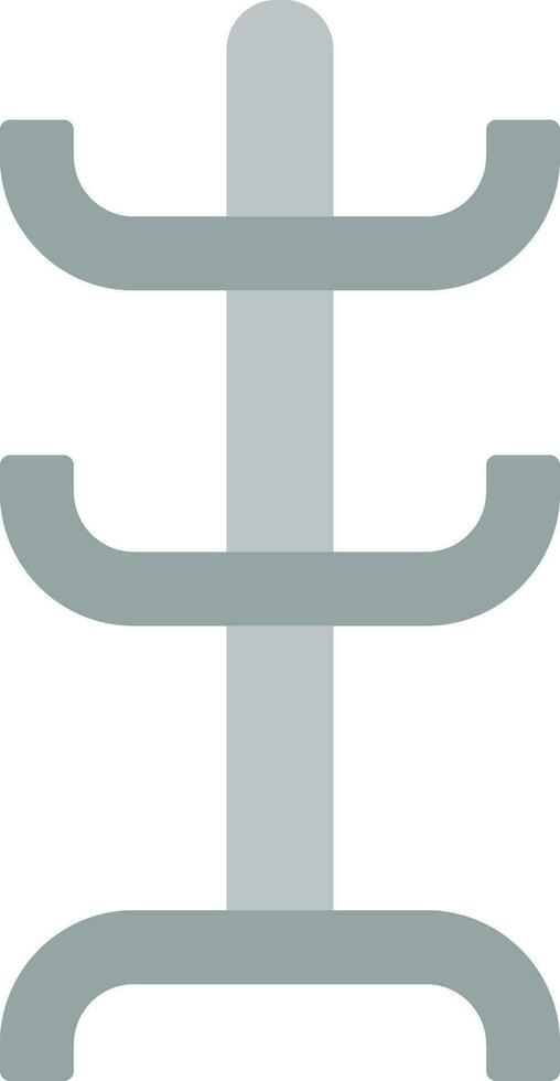 Coat Rack Flat Icon vector