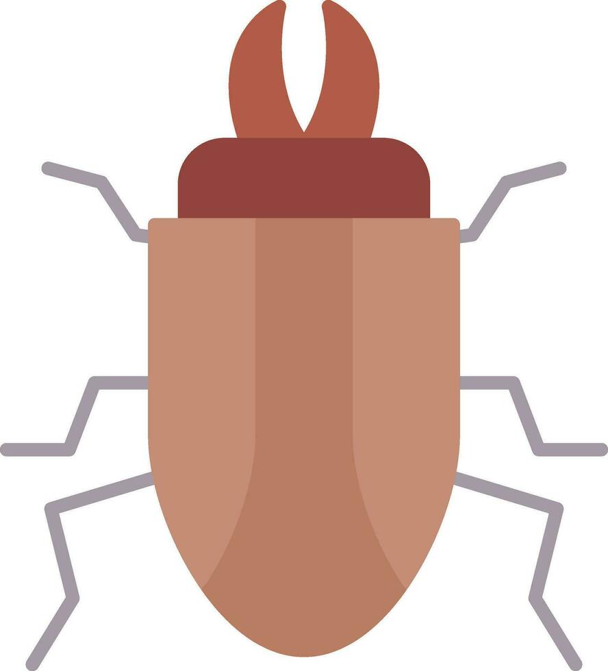 Beetle Flat Icon vector