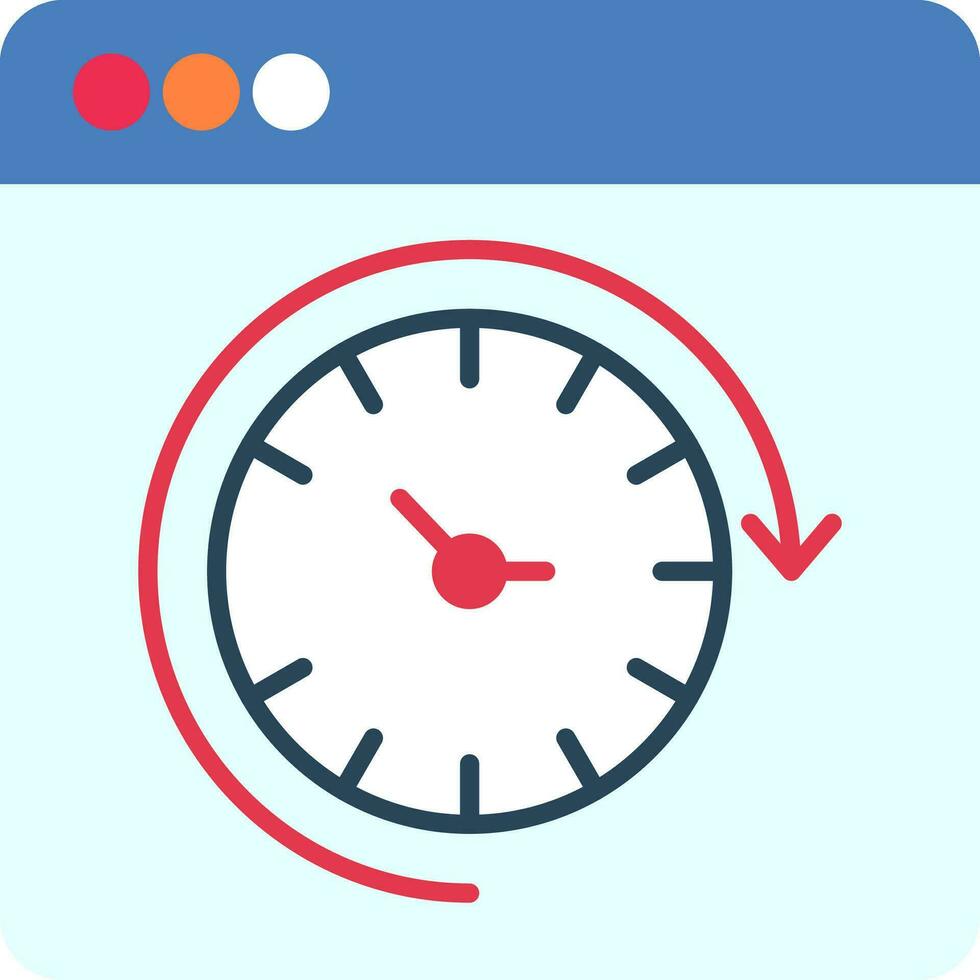 Routine Flat Icon vector