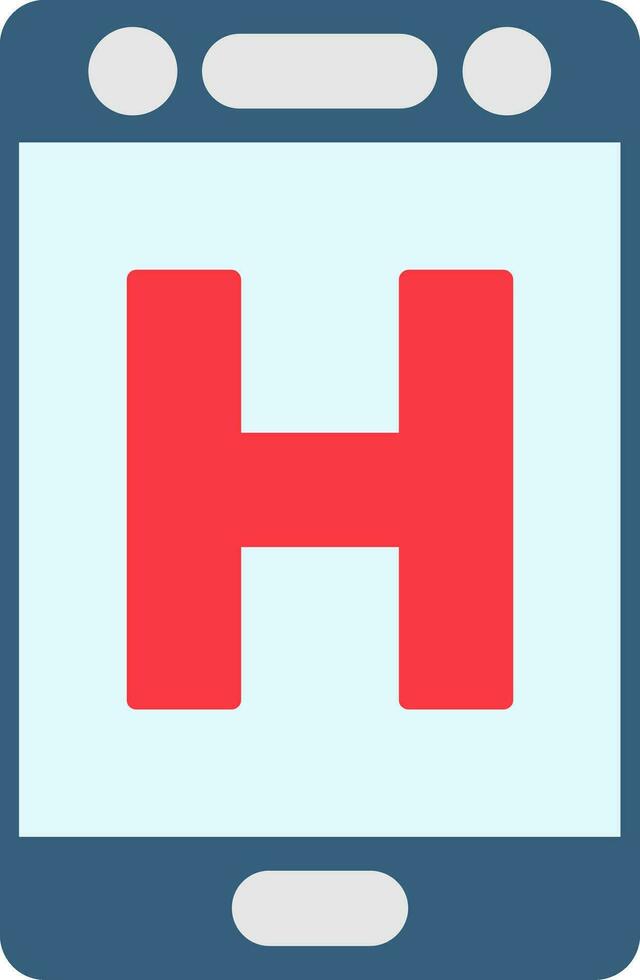 Hospital Flat Icon vector