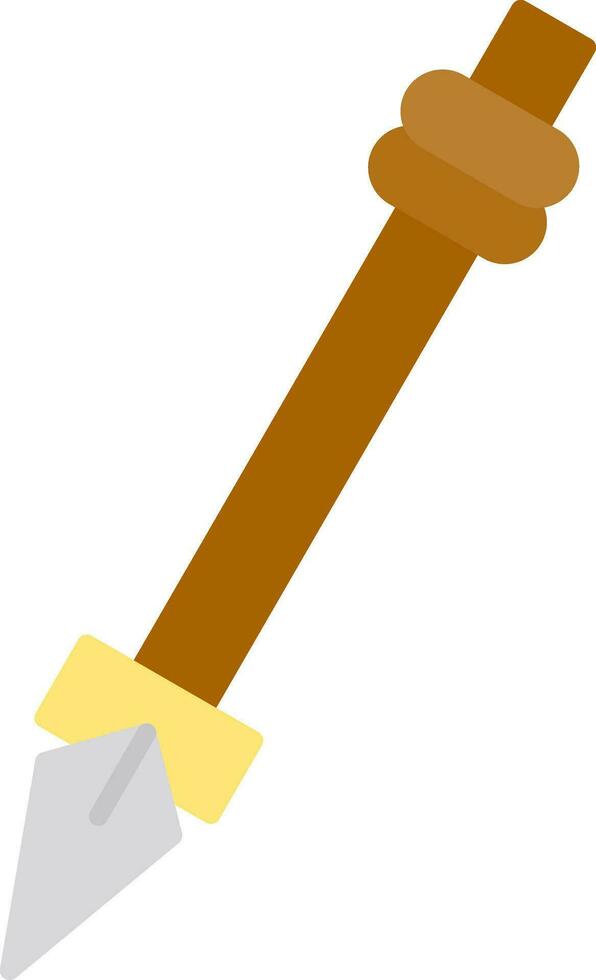 Spear Flat Icon vector
