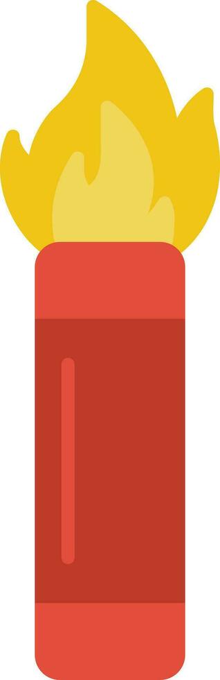 Flare Flat Icon vector