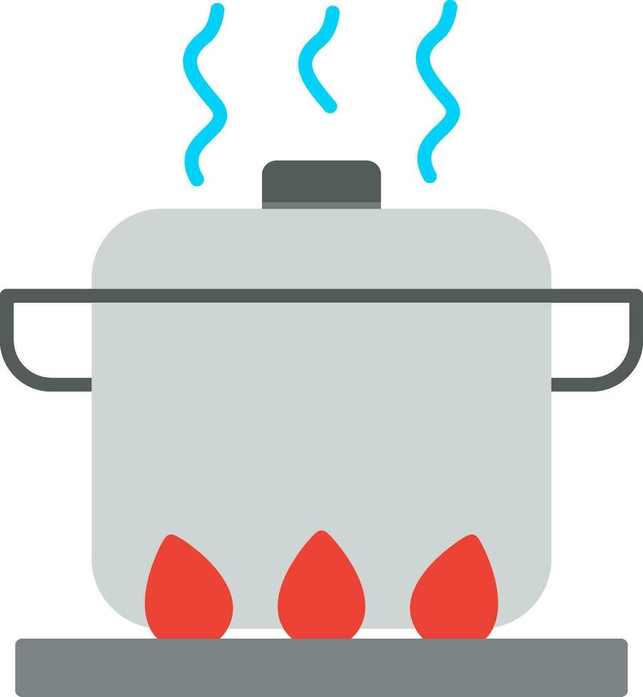 Boiling Flat Icon vector