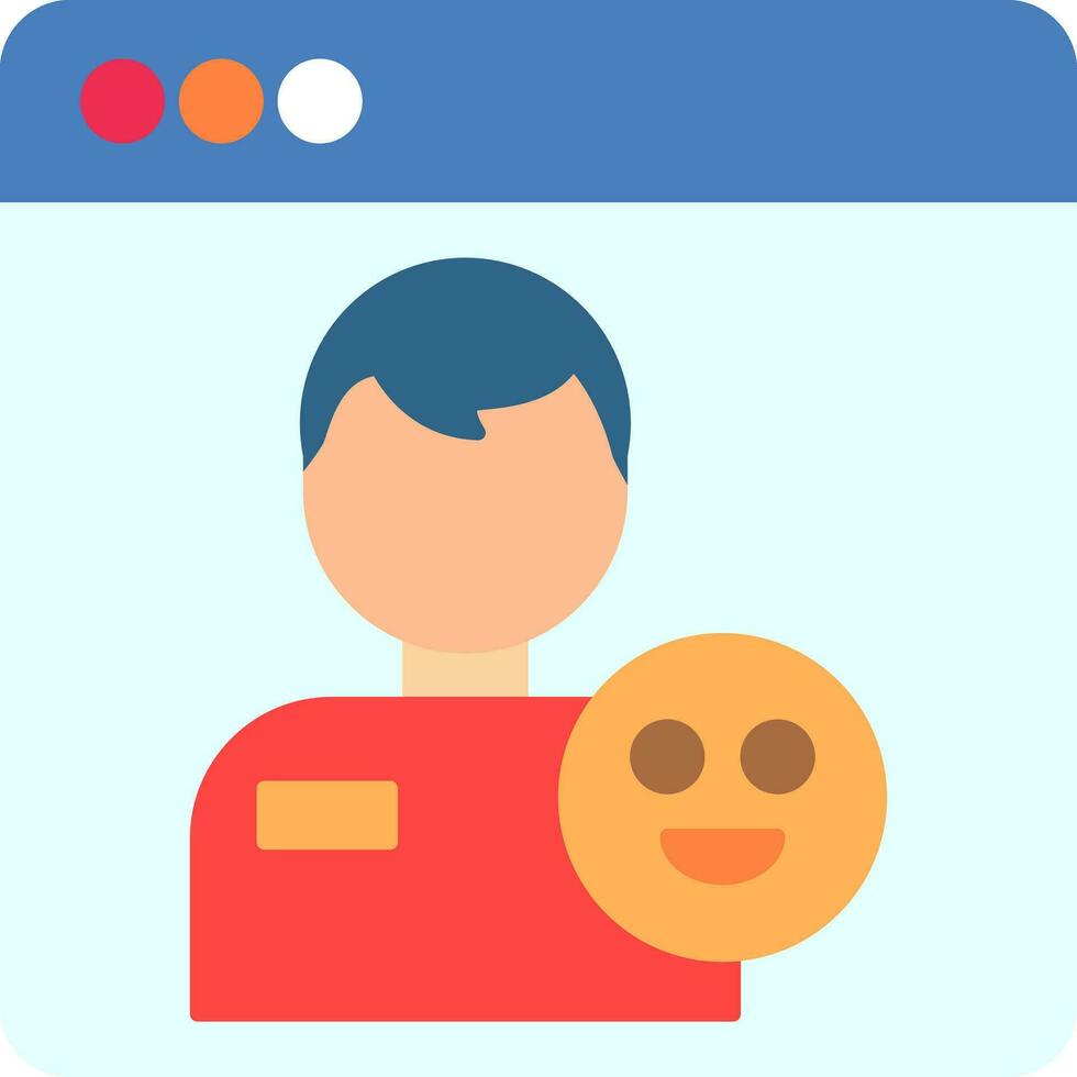 Patient Flat Icon vector