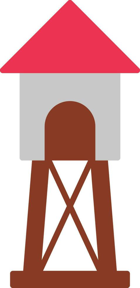 Watchtower Flat Icon vector