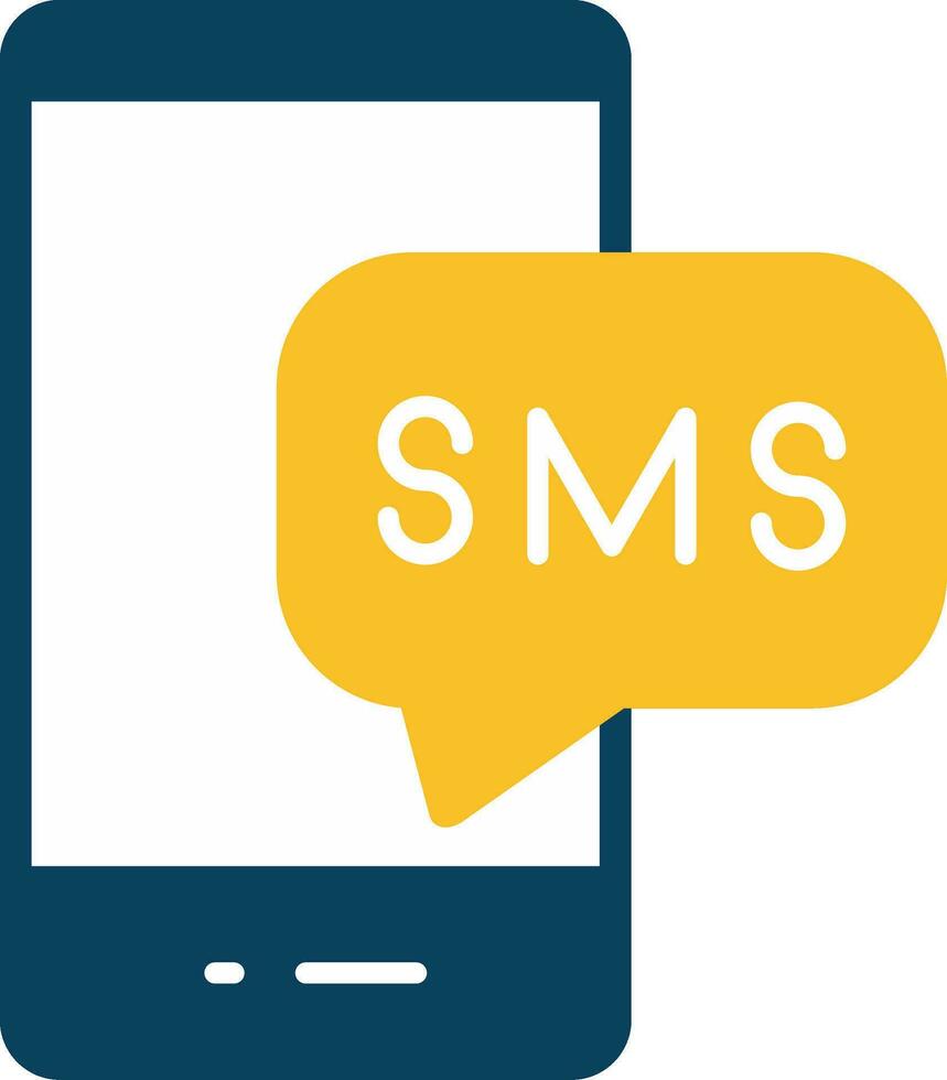 Sms Flat Icon vector