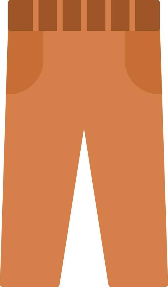Trousers Flat Icon vector