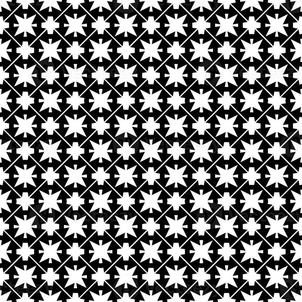 Black seamless abstract pattern. Overlay for background and backdrop. Ornamental design. PNG graphic illustration with transparent background.