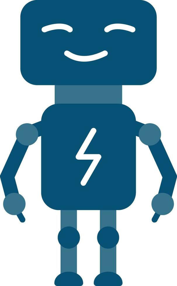 Bot Flat Icon vector