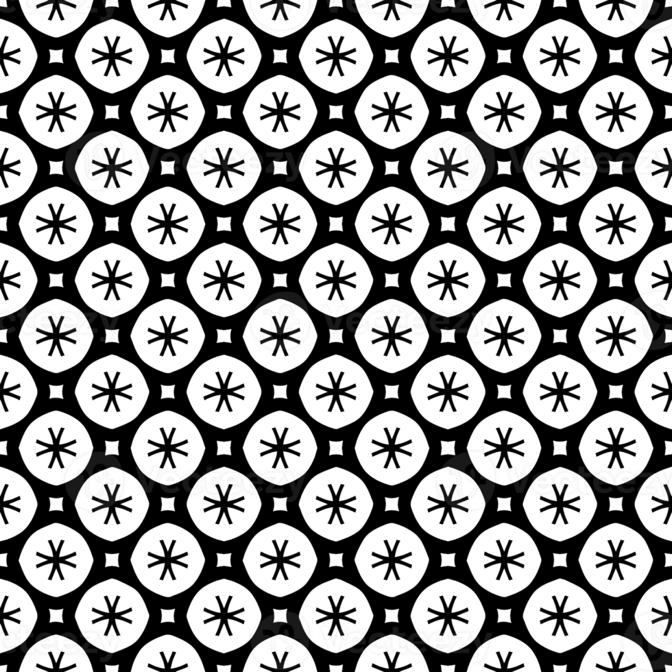Black seamless abstract pattern. Overlay for background and backdrop. Ornamental design. PNG graphic illustration with transparent background.