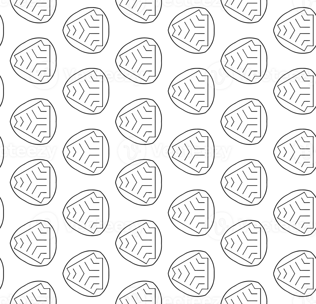 Black seamless abstract pattern. Overlay for background and backdrop. Ornamental design. PNG graphic illustration with transparent background.