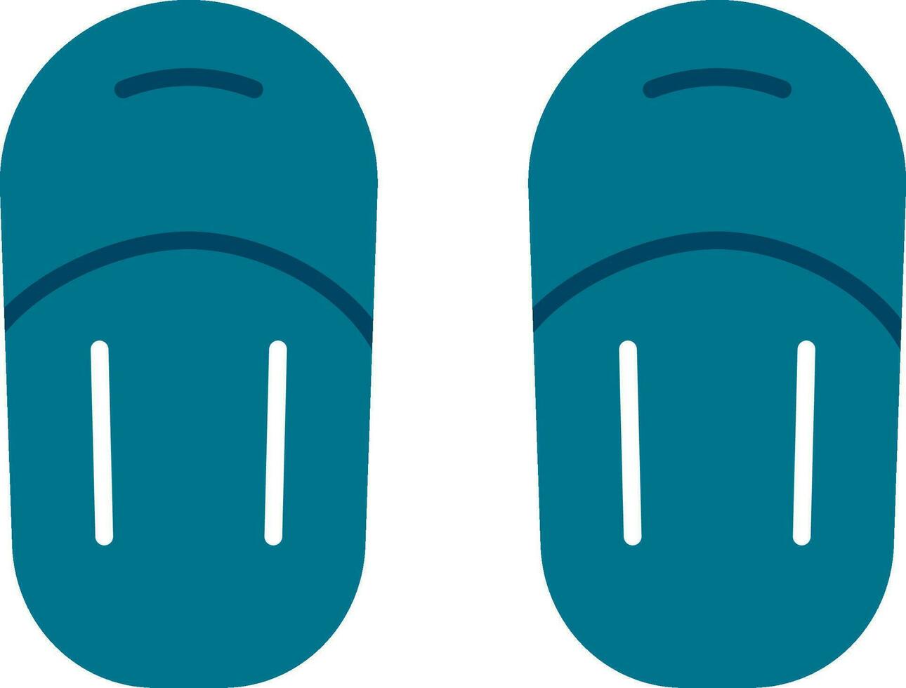 Sandal Flat Icon vector