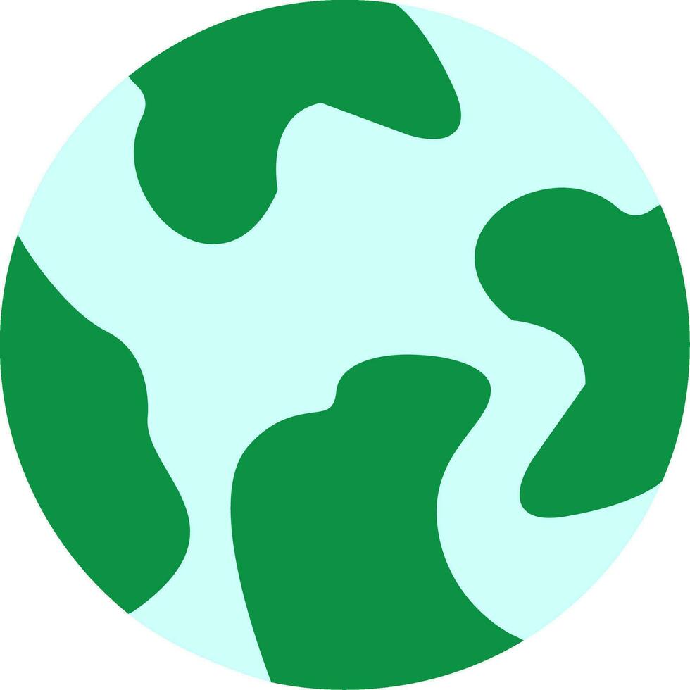 Earth Flat Icon vector