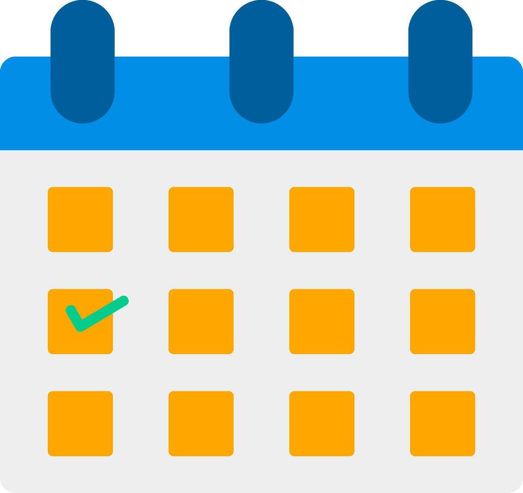 Correct Flat Icon vector