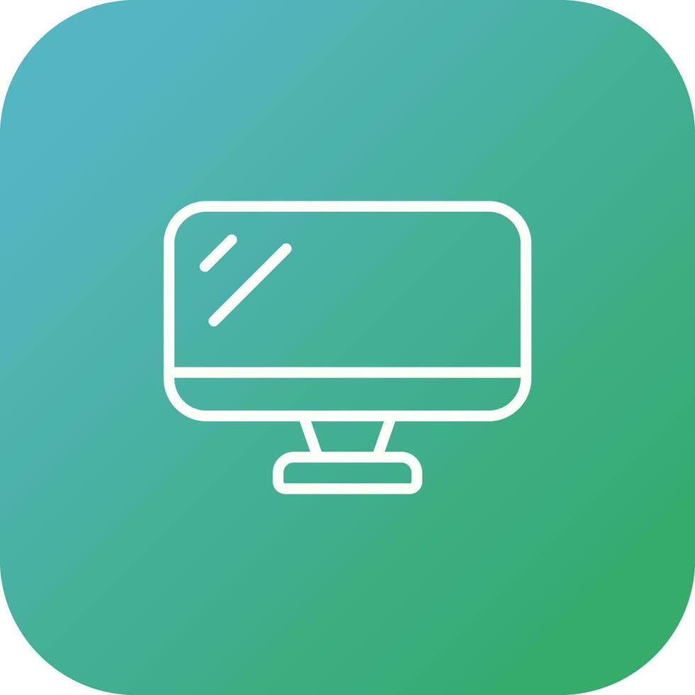 Monitor Vector Icon