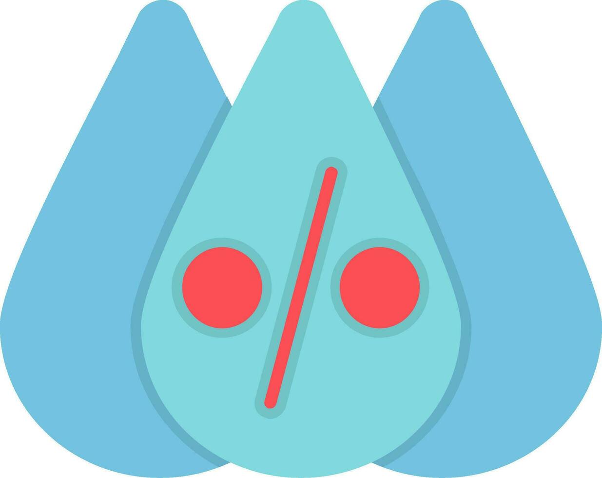 Humidity Flat Icon vector