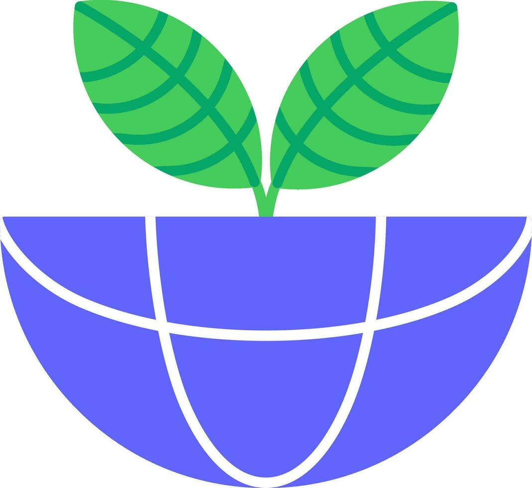 Ecosystem Flat Icon vector