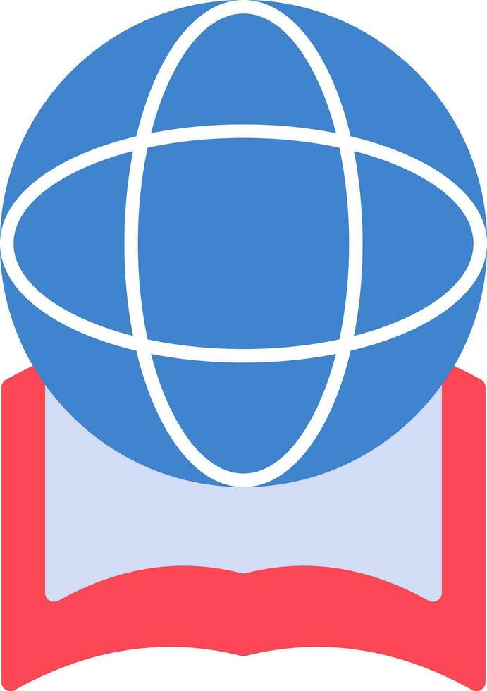Global Education Flat Icon vector