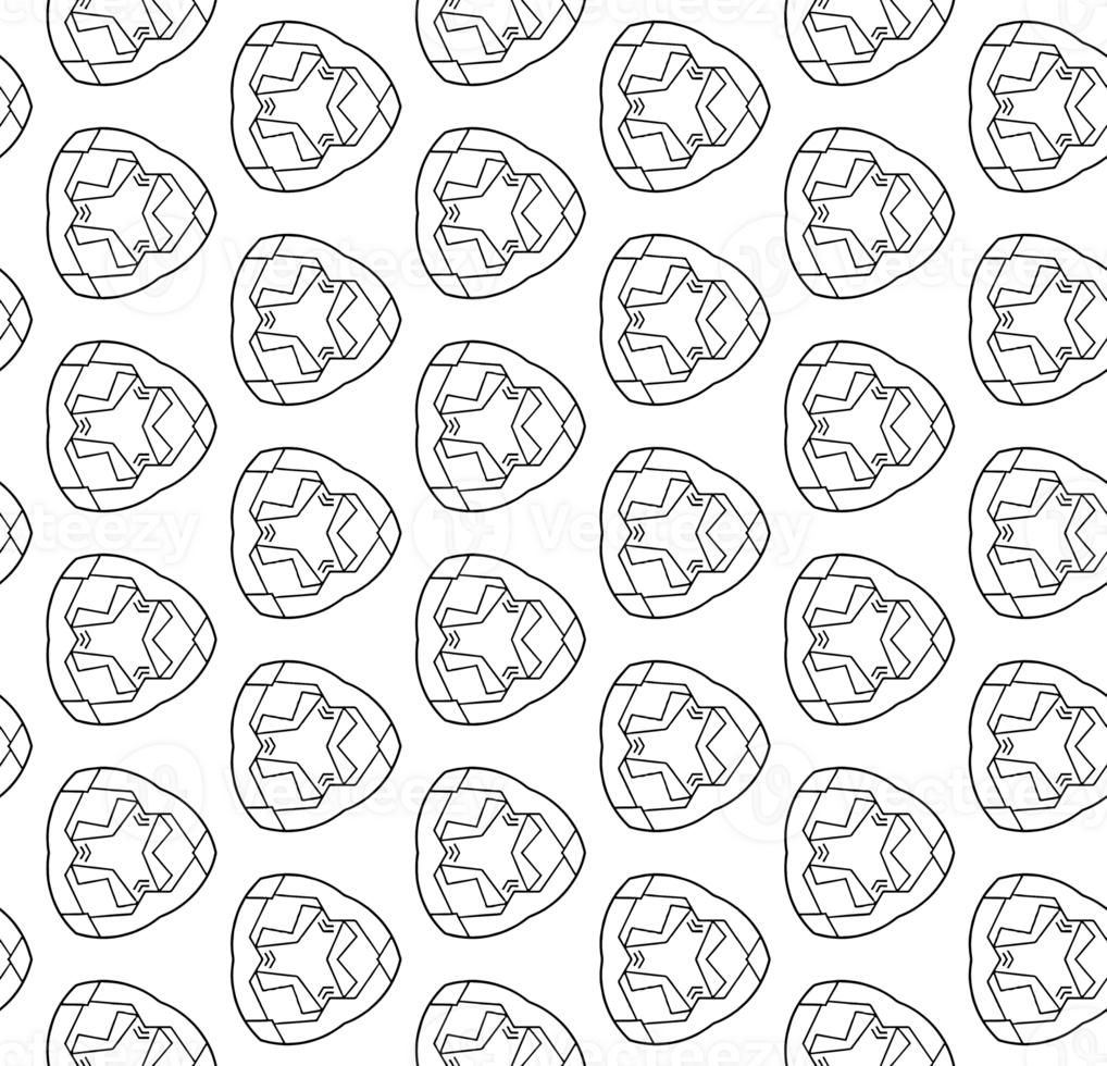 Black seamless abstract pattern. Overlay for background and backdrop. Ornamental design. PNG graphic illustration with transparent background.