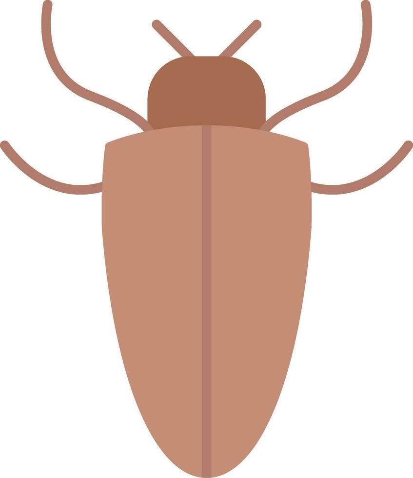 insecto plano icono vector