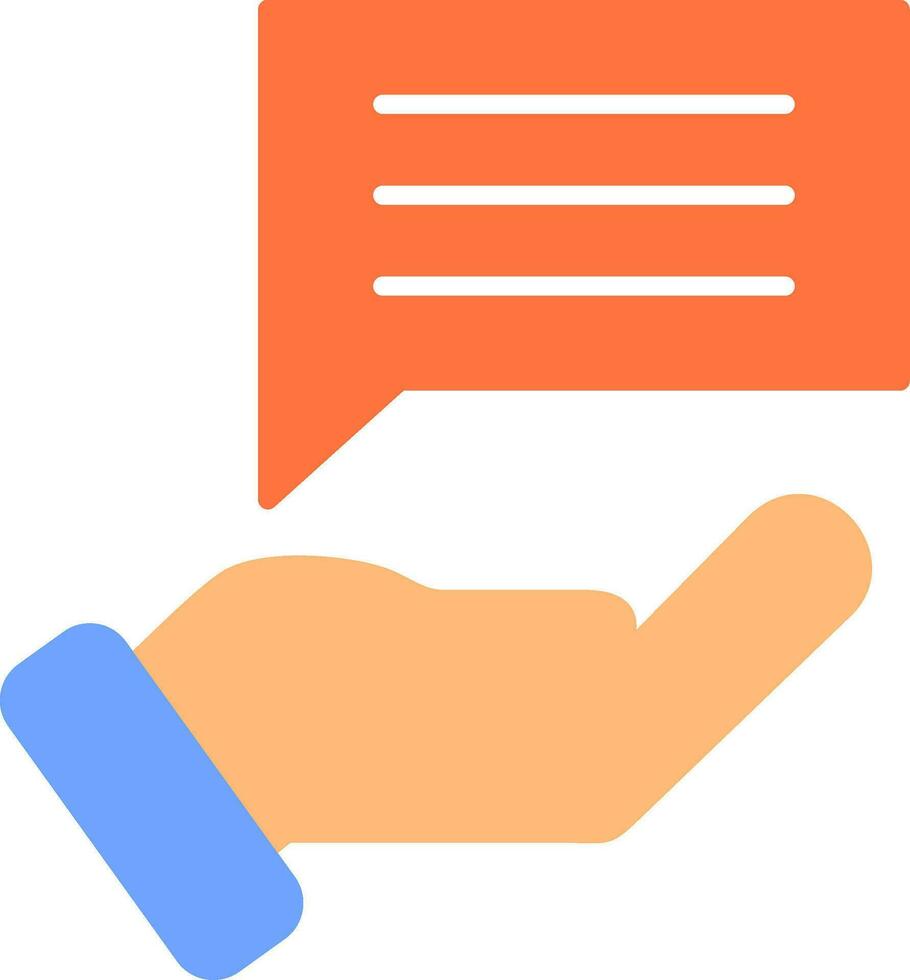 Feedback Flat Icon vector