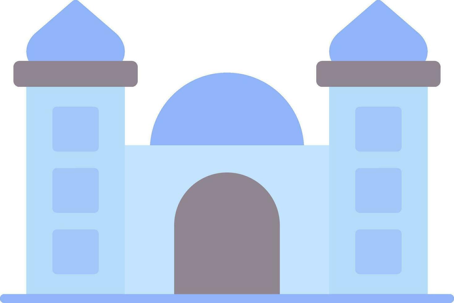 Mosque Flat Icon vector