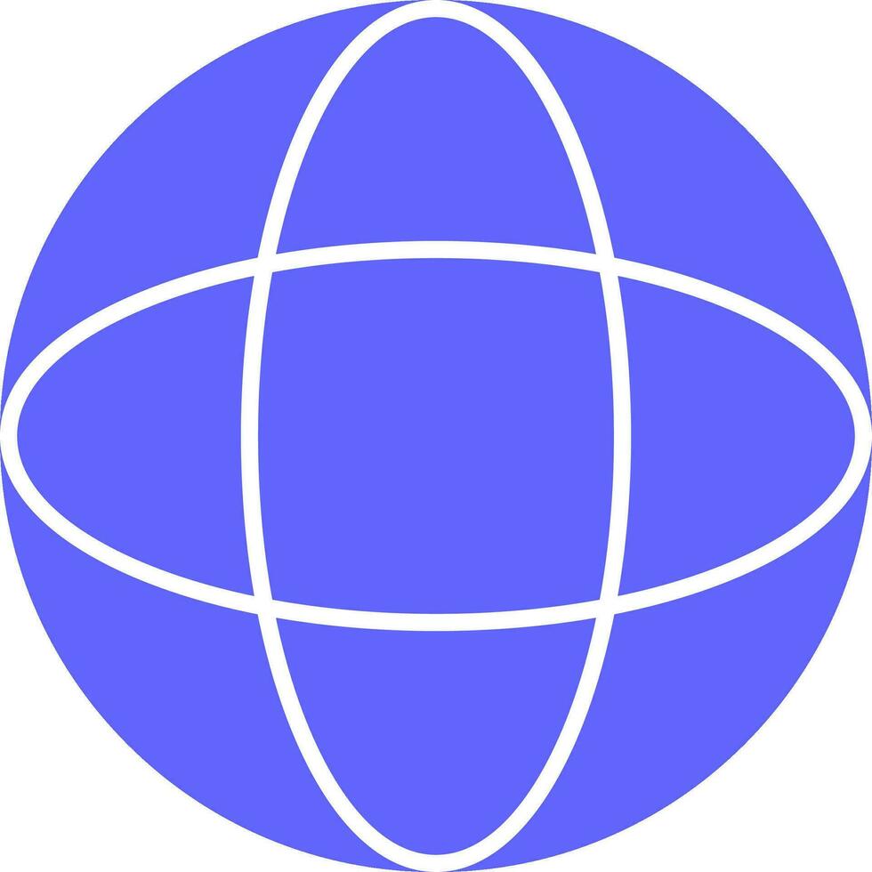 Globe Flat Icon vector