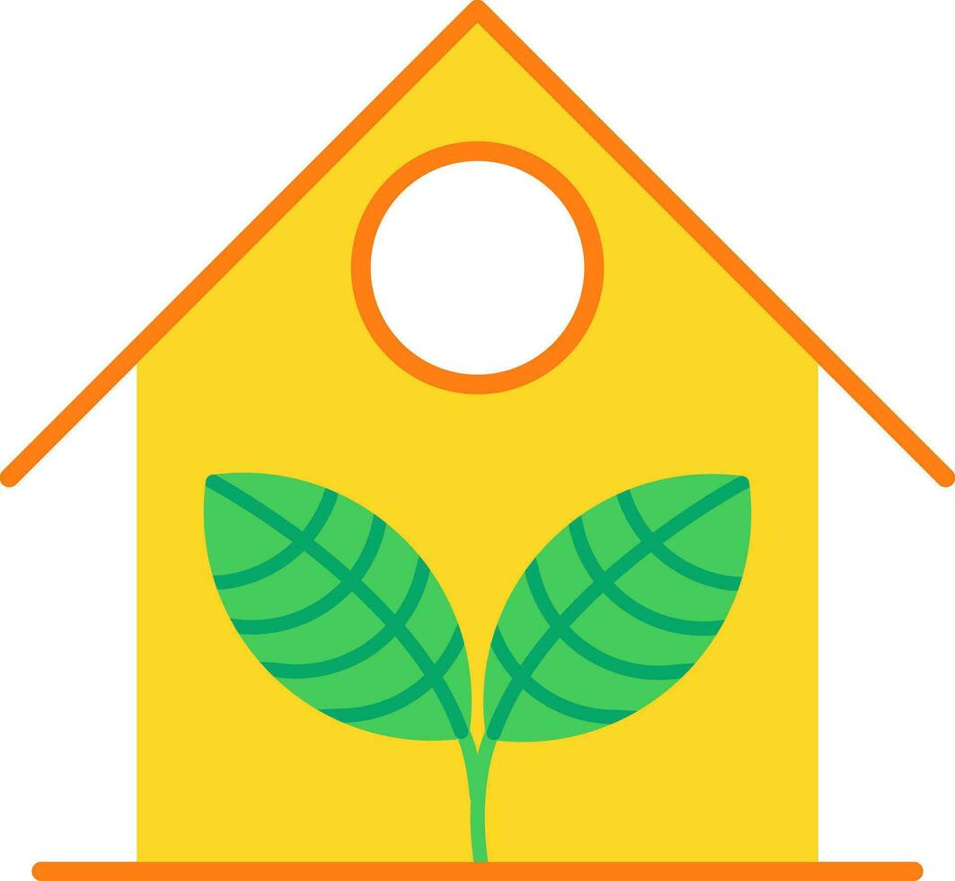 Greenhouse Flat Icon vector