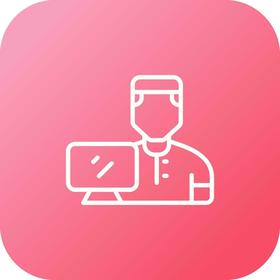 Working Man Vector Icon