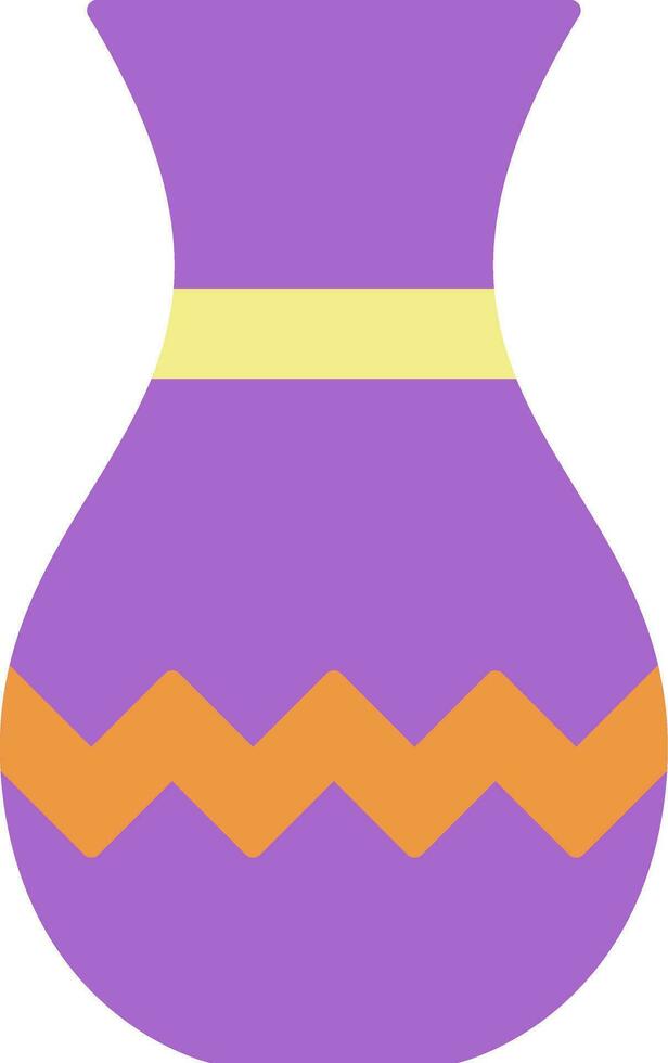 Vase Flat Icon vector