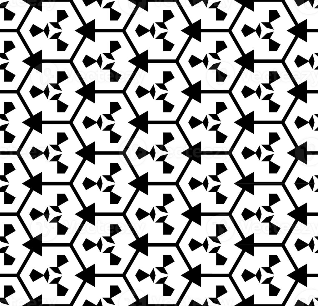Black seamless abstract pattern. Overlay for background and backdrop. Ornamental design. PNG graphic illustration with transparent background.