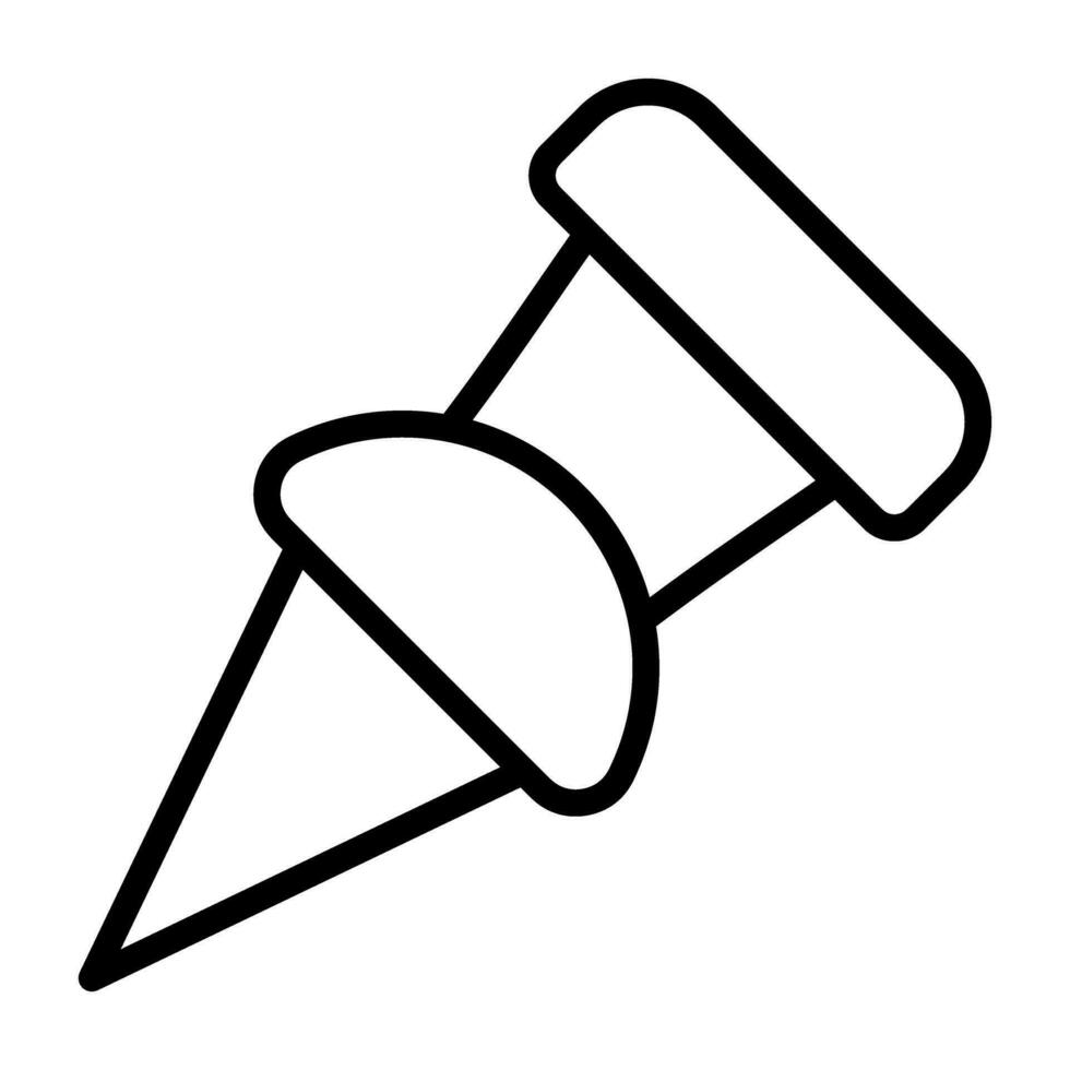 Paper Clip Vector Icon