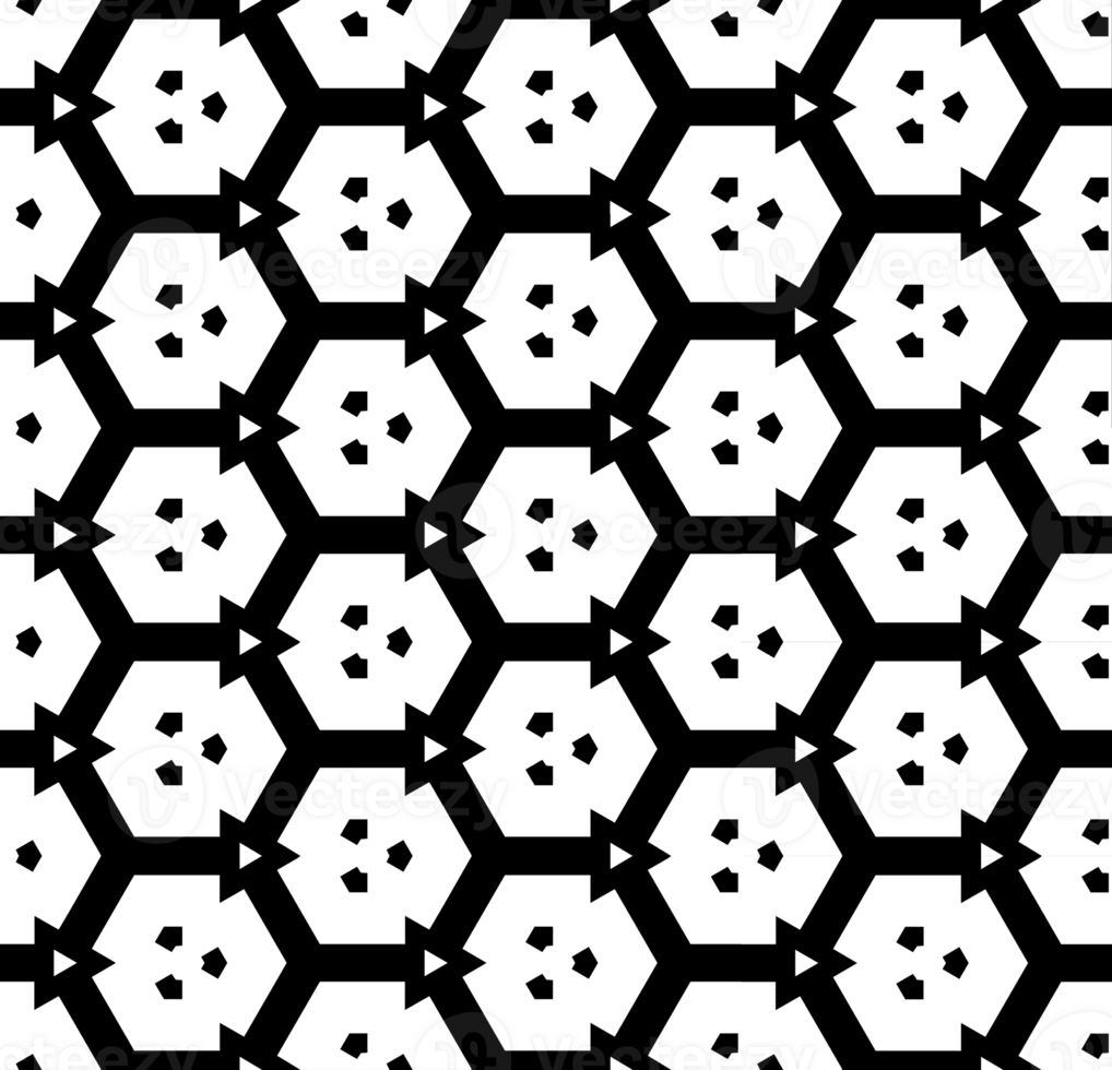 Black seamless abstract pattern. Overlay for background and backdrop. Ornamental design. PNG graphic illustration with transparent background.