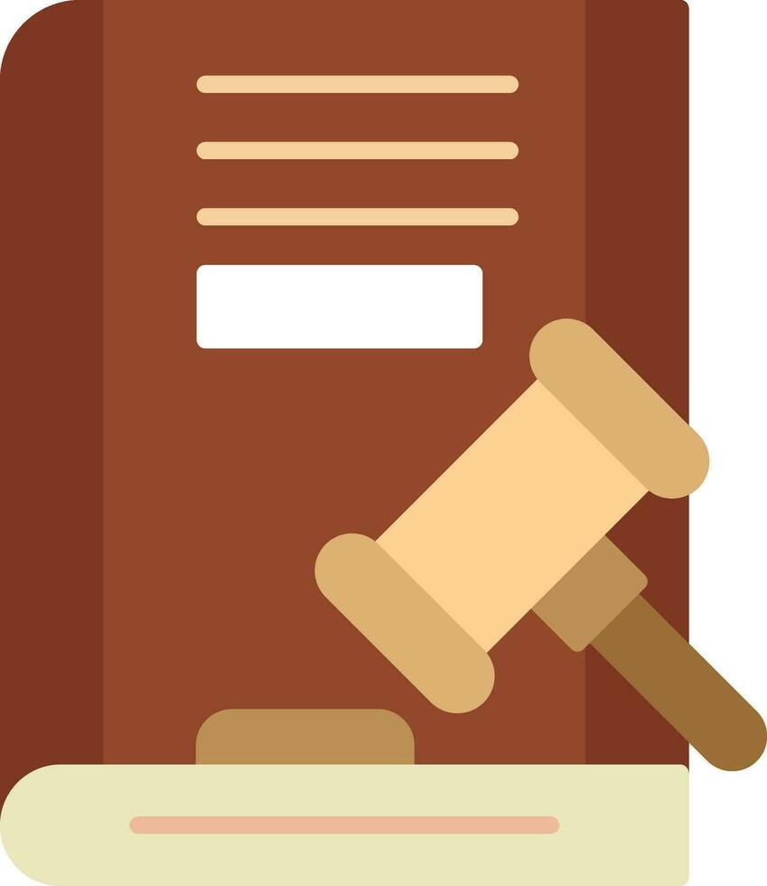 Laws Flat Icon vector