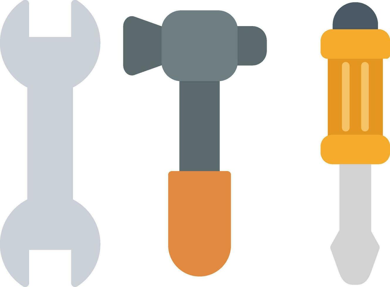 Tools Flat Icon vector