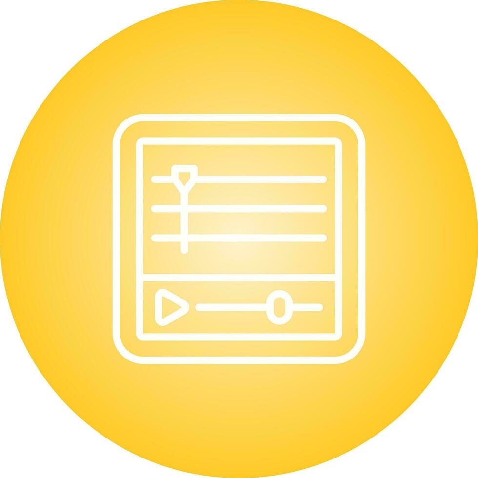 Timeline Vector Icon